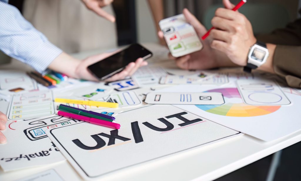 user experience web design