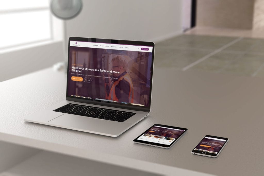 website build for technology solutions company in Southampton
