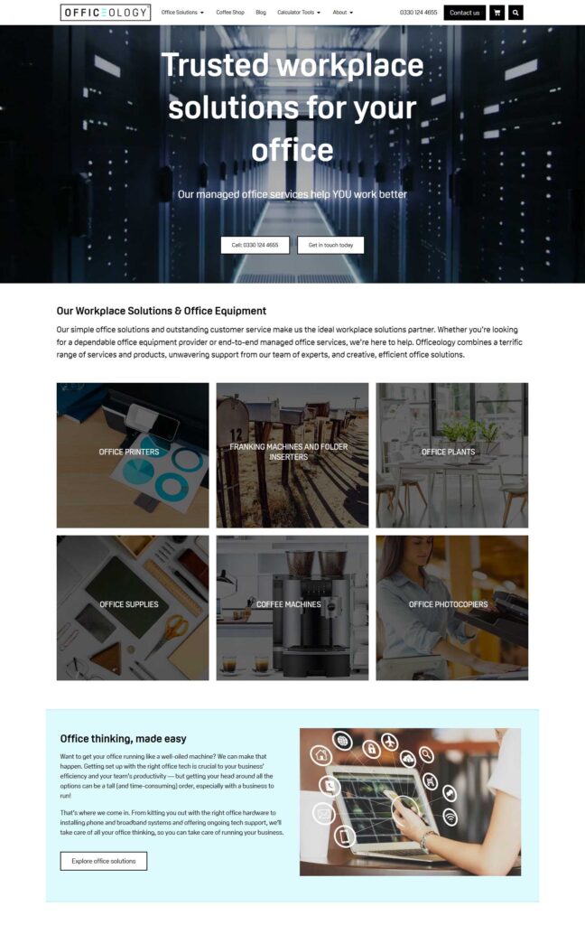 Officeology Home page