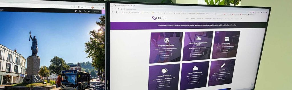 winchester website design