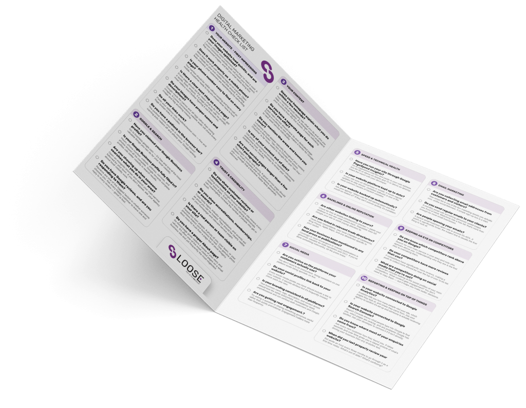 Loose 10-Point Marketing Checklist
