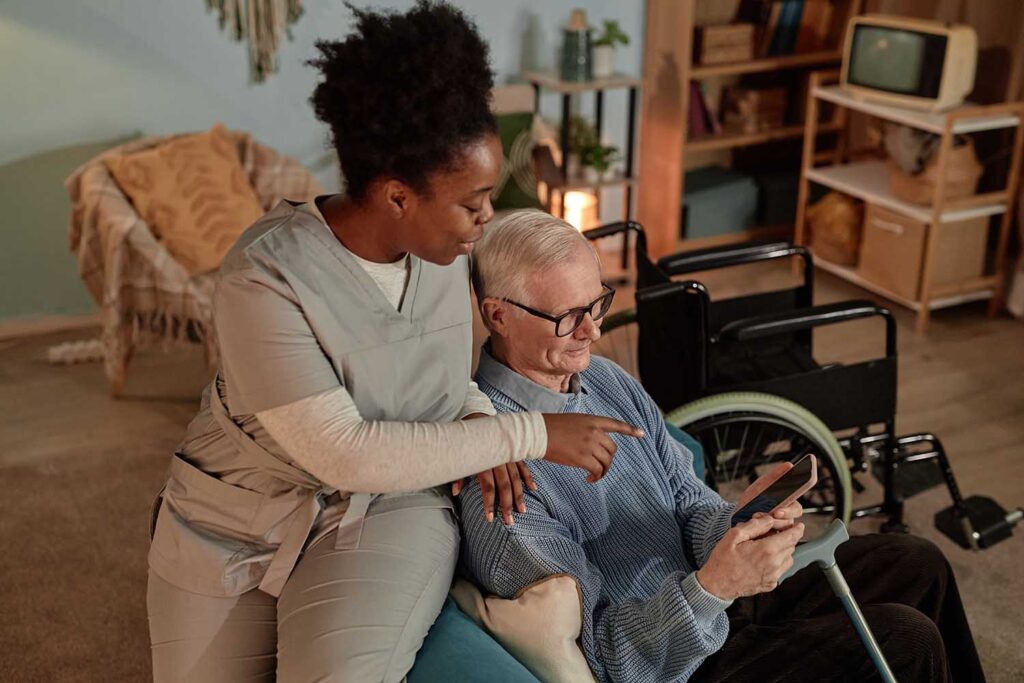 home care web design